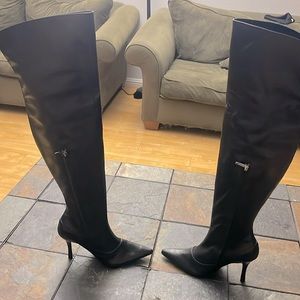Victoria Secret: Boot over knee Stiletto Black